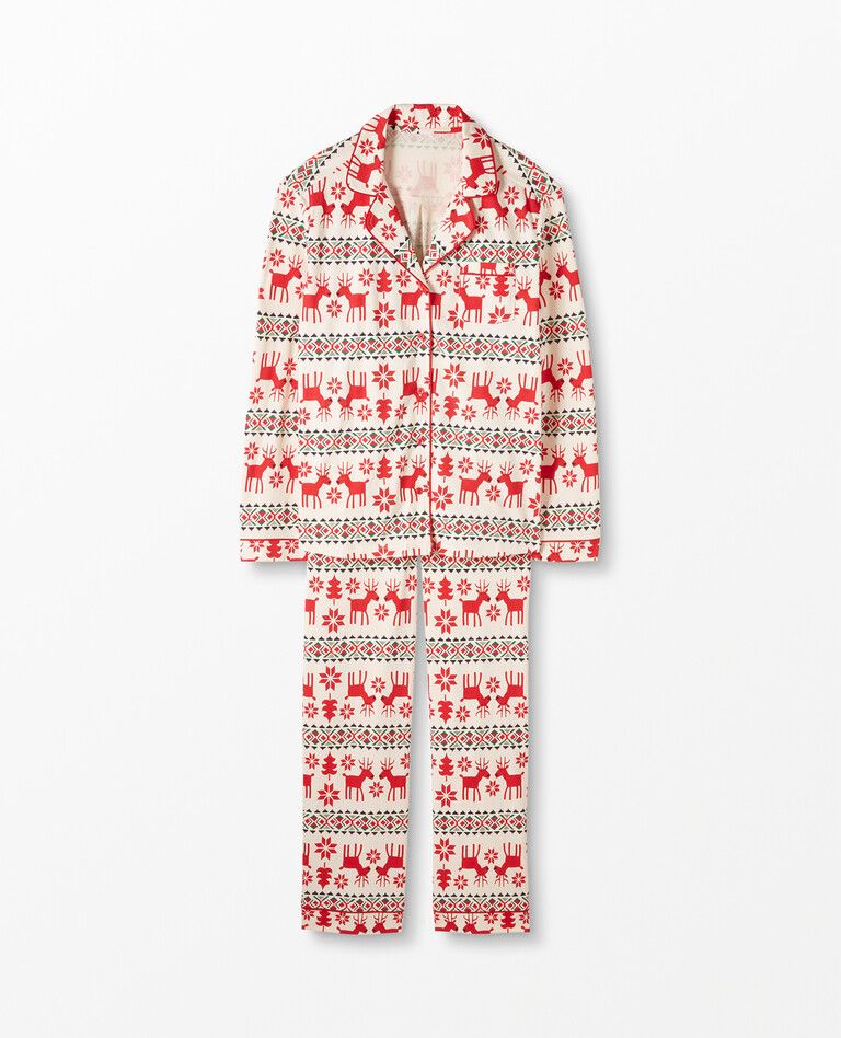 Women's Button Down Cotton Pajamas | Hanna Andersson