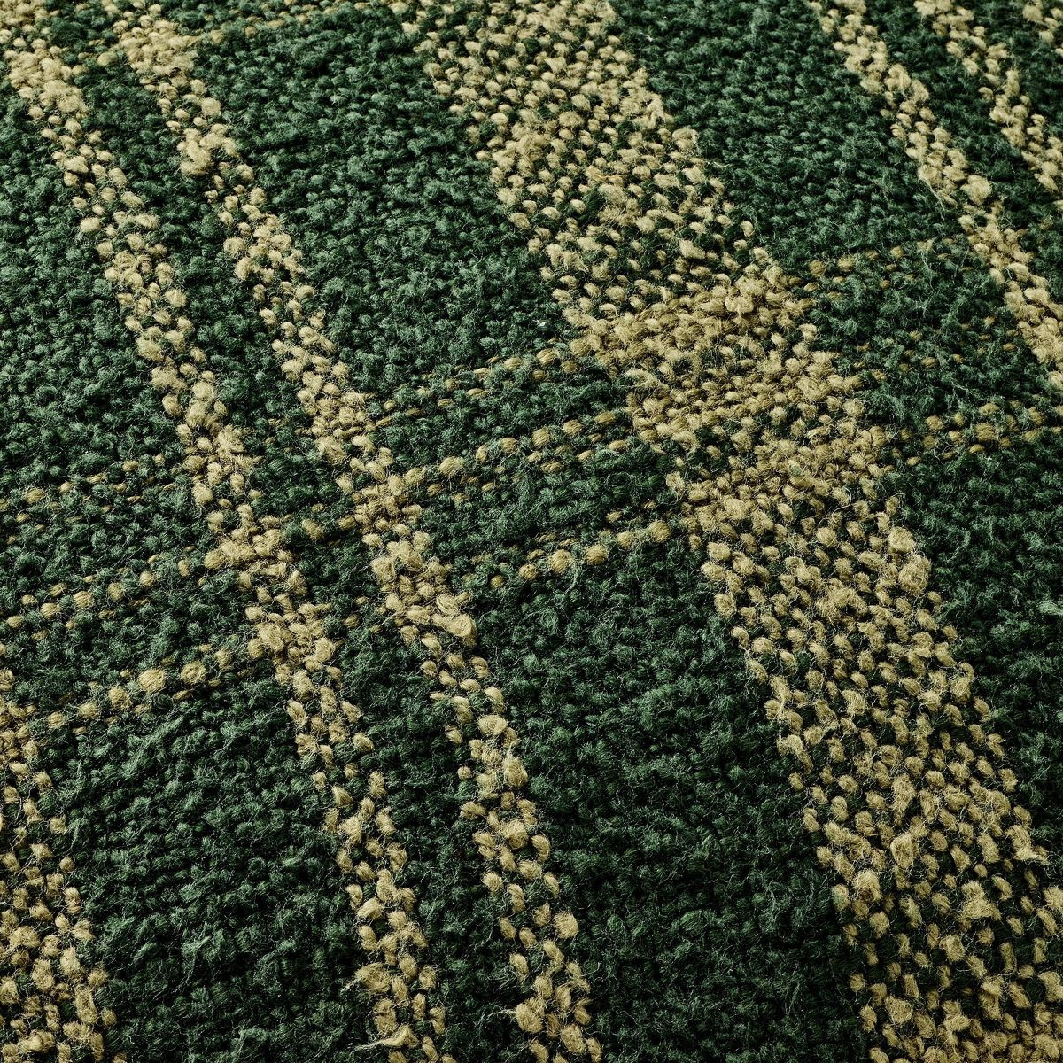 24"x24" Boucle Slub Plaid Square Throw Pillow Tonal Green - Hearth & Hand™ with Magnolia: Farmh... | Target