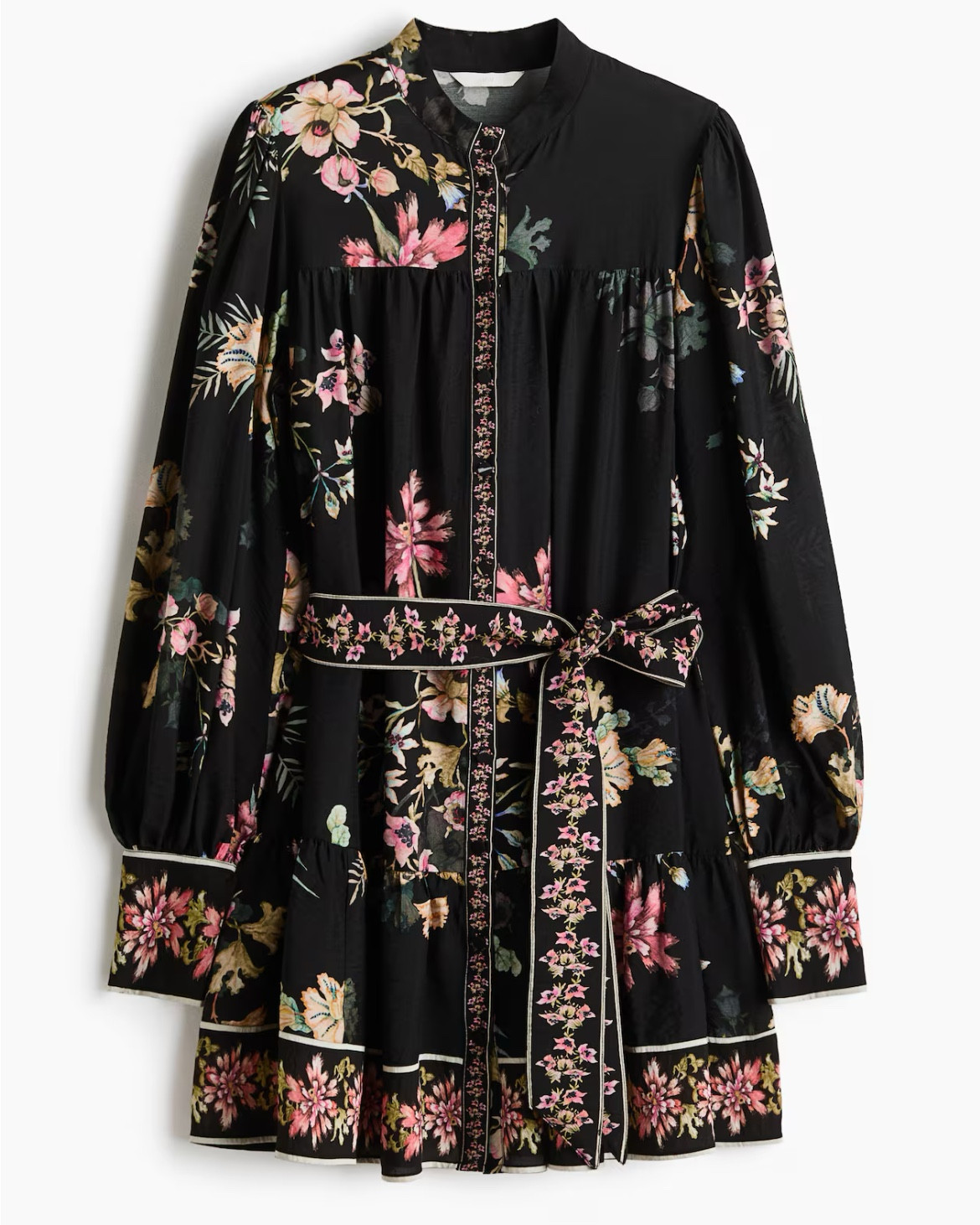 Black floral shirt dress 

#LTKFindsUnder50 #LTKSeasonal