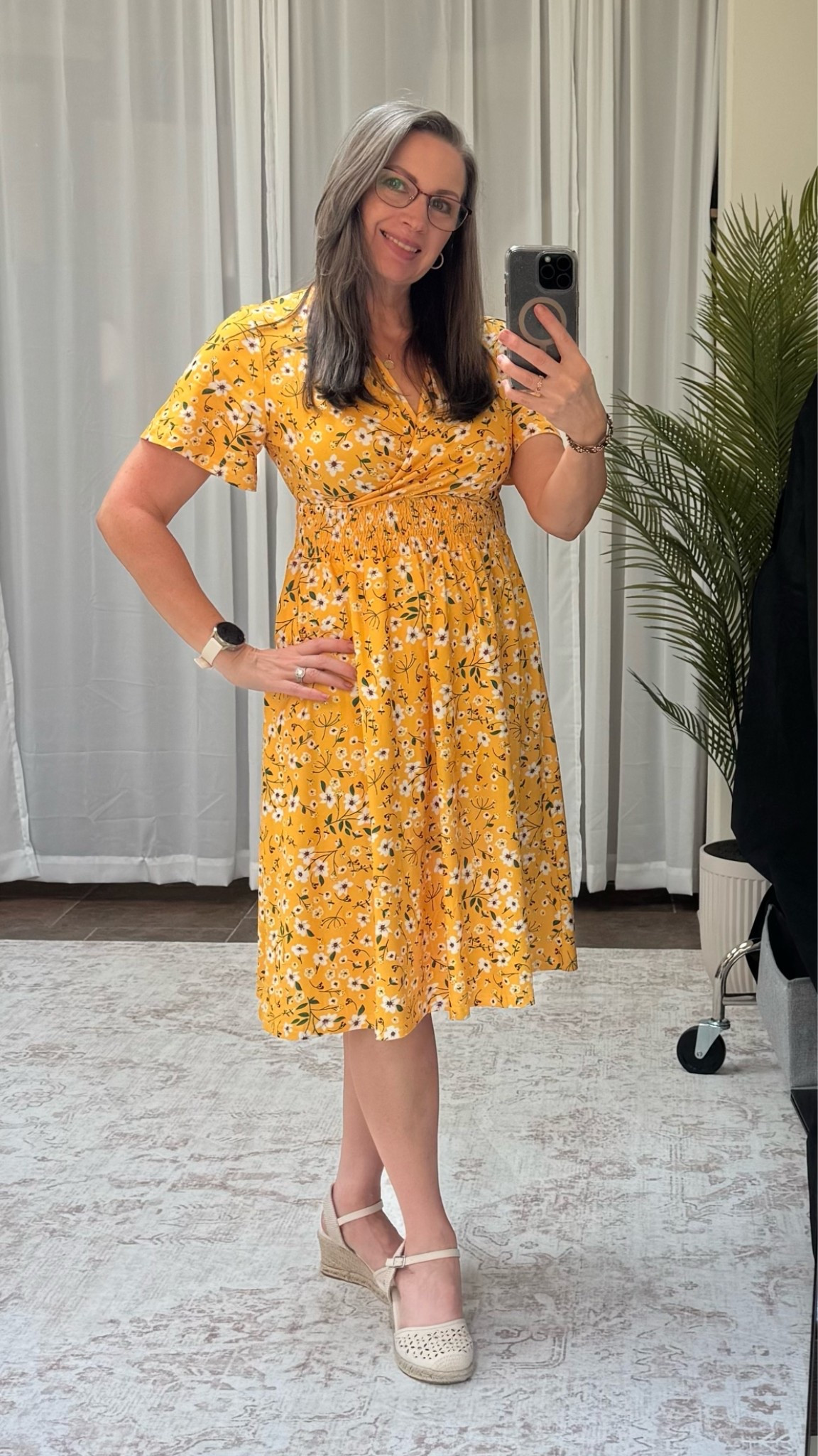 This dress makes me feel like I stepped right out of Bridgerton. 🤍✨

I couldn’t resist this Amazon find! It’s lightweight, but not see through, incredibly comfortable, has pockets (always a win! 🙌), and the silhouette along with the color gives me all the romantic, summer sunset vibes.

And yes… I’m wearing those shoes again. 😂 They’re quickly becoming my summer staple because they’re so comfortable, and they seem to go with everything.

You’ll also notice my legs have a little extra glow today. 😉 I put on a fresh coat of the self-tanner this morning, and I’m still amazed at how natural it looks on my very fair skin.

I’ve linked the dress, my favorite shoes, and the self-tanning kit below! 🤍

#wearwhoyouare #LTKootd #LTKOver40 #ClassicStyle #AmazonFinds

#LTKmomlife #LTKBeauty