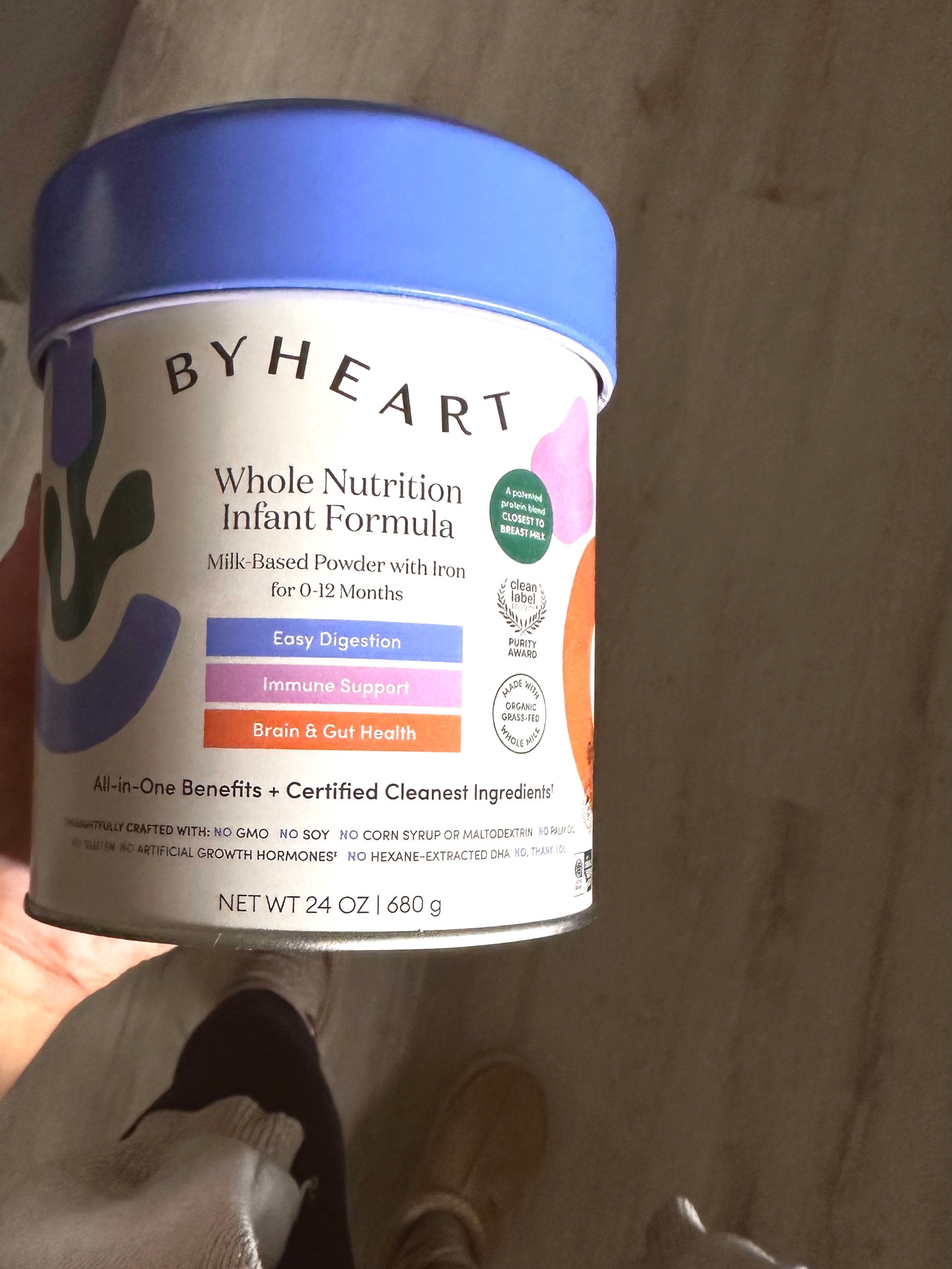 #Ad ByHeart Formula is the absolute best on the market - it's made with organic, grass-fed whole milk (not skim), it features ByHeart's patented protein blend that gets closest to breast milk, and has a long list of ingredients that they won't include - only the best for my baby!  #MotherhoodJourney #MotherhoodJourney #byheartformula #FamilyBonding #target #TargetPartner #byheart #TargetFinds @Target @byheart #LTKPartner #LTK #byheartpartner