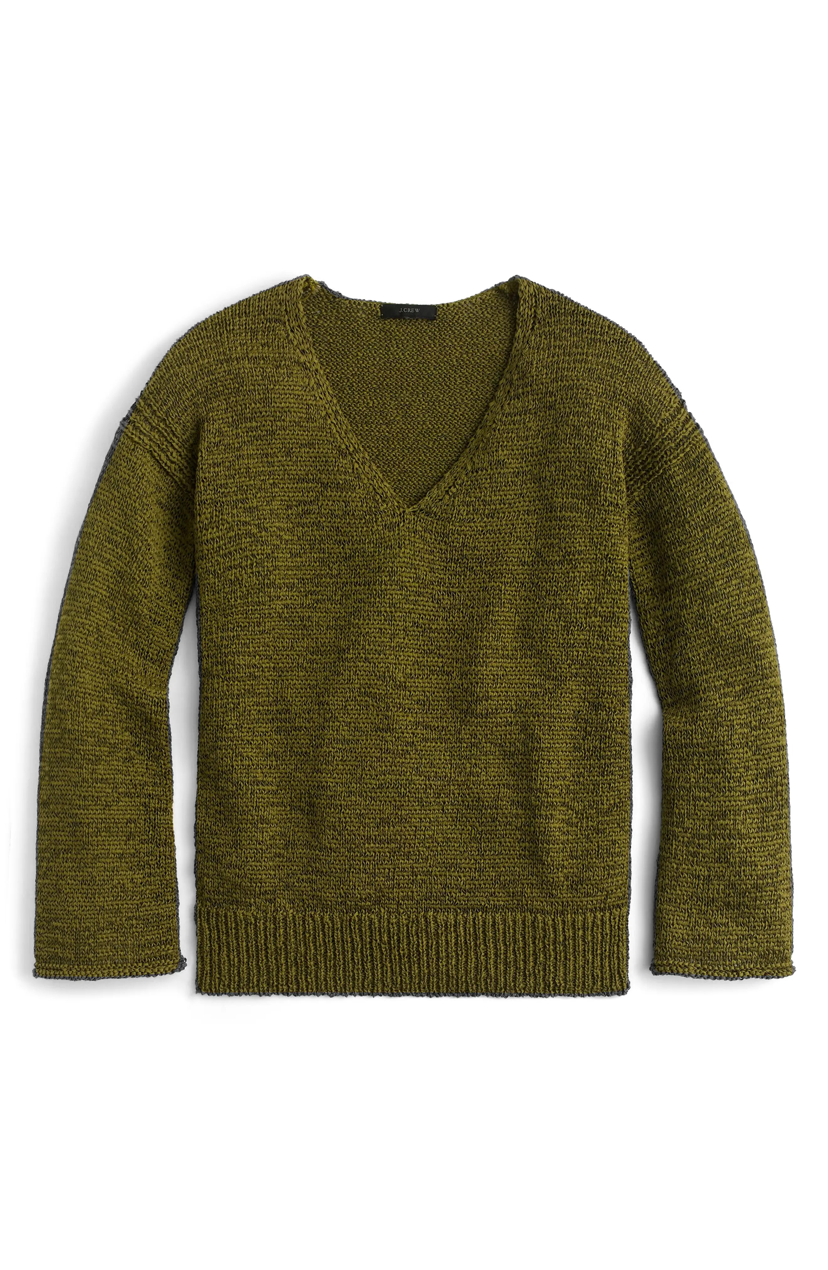 J.Crew Flare Sleeve Swing Sweater | Nordstrom
