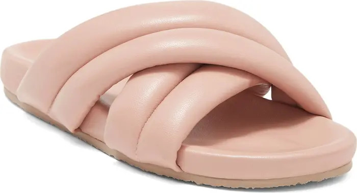 Trust Me Leather Slide Sandal (Women) | Nordstrom Rack