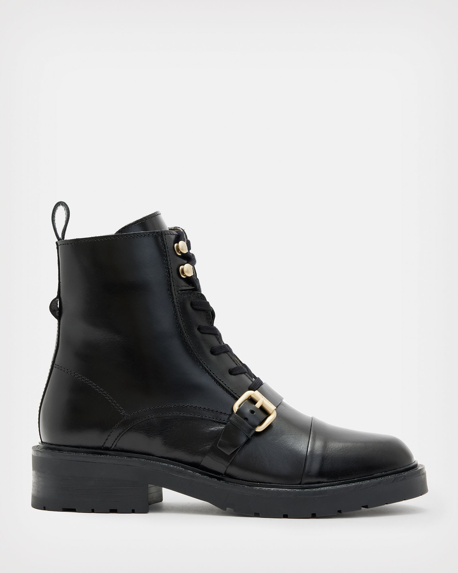 Donita Leather Ankle Boots | AllSaints US