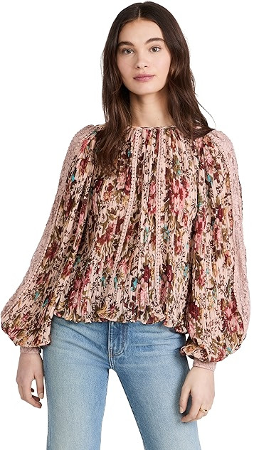 Plisse Top | Shopbop