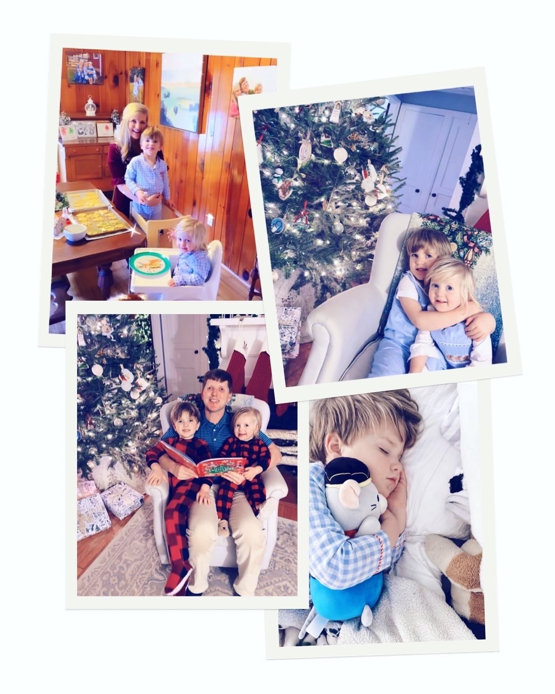 ‘Twas the night before Christmas 🎄, when all through the house 🏡, not a creature was stirring, not even a mouse! 🐭 The stockings were hung by the chimney with care ❤️, in hopes that St. Nicholas 🎅🏻 soon would be there! 🦌🕯️🍪🥛🎁 #merrychristmaseve #twasthenightbeforechristmas 

Merry Christmas Eve from our little Christmas angels!! 🎄👼🏼 They sure were looking so cute headed to the candlelight 🕯️ service 💒 (always one of my most favorite traditions 🫶🏽) tonight 🤍 and celebrating our best gift of all in Jesus - the light ✨ of the world!!! 🙏🏽🌟🎁 #candlelightservice 

Such a sweet time eating Christmas Eve 🎄❤️ dinner 🍽️ and opening presents 🎁 at @wesmabry ‘s Nana and Papa Jack’s house!!! 🏡 And then we headed home 🛻 to get ready for Santa Claus 🎅🏻 to come see us!! 😍❤️ And Ofcourse we first came home and put out the reindeer food 🦌 - something we always did growing up!!! 🥰❤️✨ And Judson and Sweet Baby Levi Rhett set out our “Santa Key” 🗝️ (from Wes’ Nana 🫶🏽), homemade cookies 🍪 (that we all baked together this morning 🥣) and a glass of milk 🥛 for Santa 🎅🏻 as well as some carrots 🥕 for his reindeer 🛷 (Judson’s idea)! 🤭 And we read our Christmas story by the twinkling tree 🎄- just doesn’t get more magical or special than this!! 🥹🌟 #christmasmagic #santaclausisonhisway 

Merry Christmas to all and to all a goodnight!! 🎅🏻❤️🦌💤🛏️🌟🎁🍪🕯️

#LTKHoliday #LTKmomlife