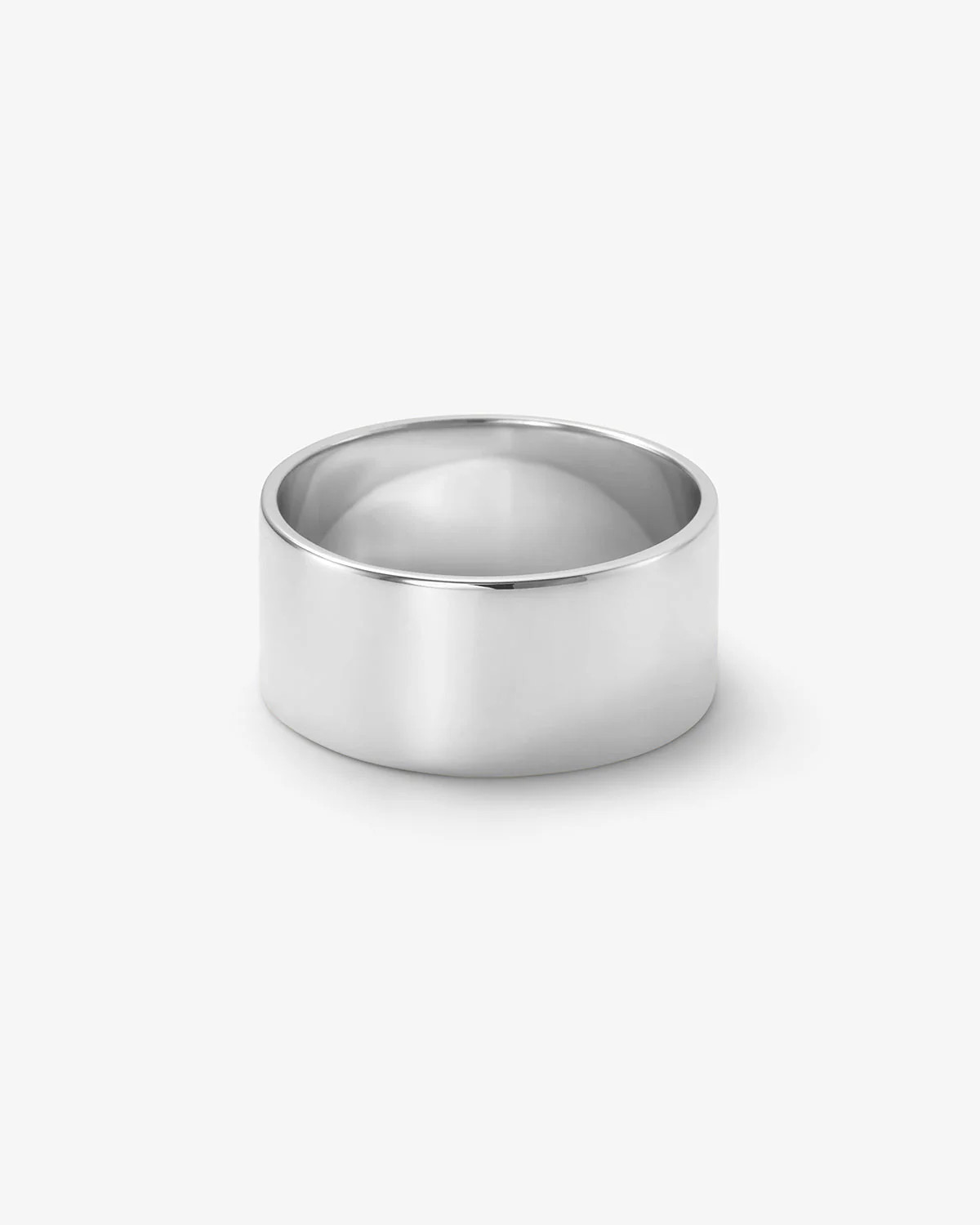 Atlas Thick Band Ring - Silver | Melinda Maria Jewelry