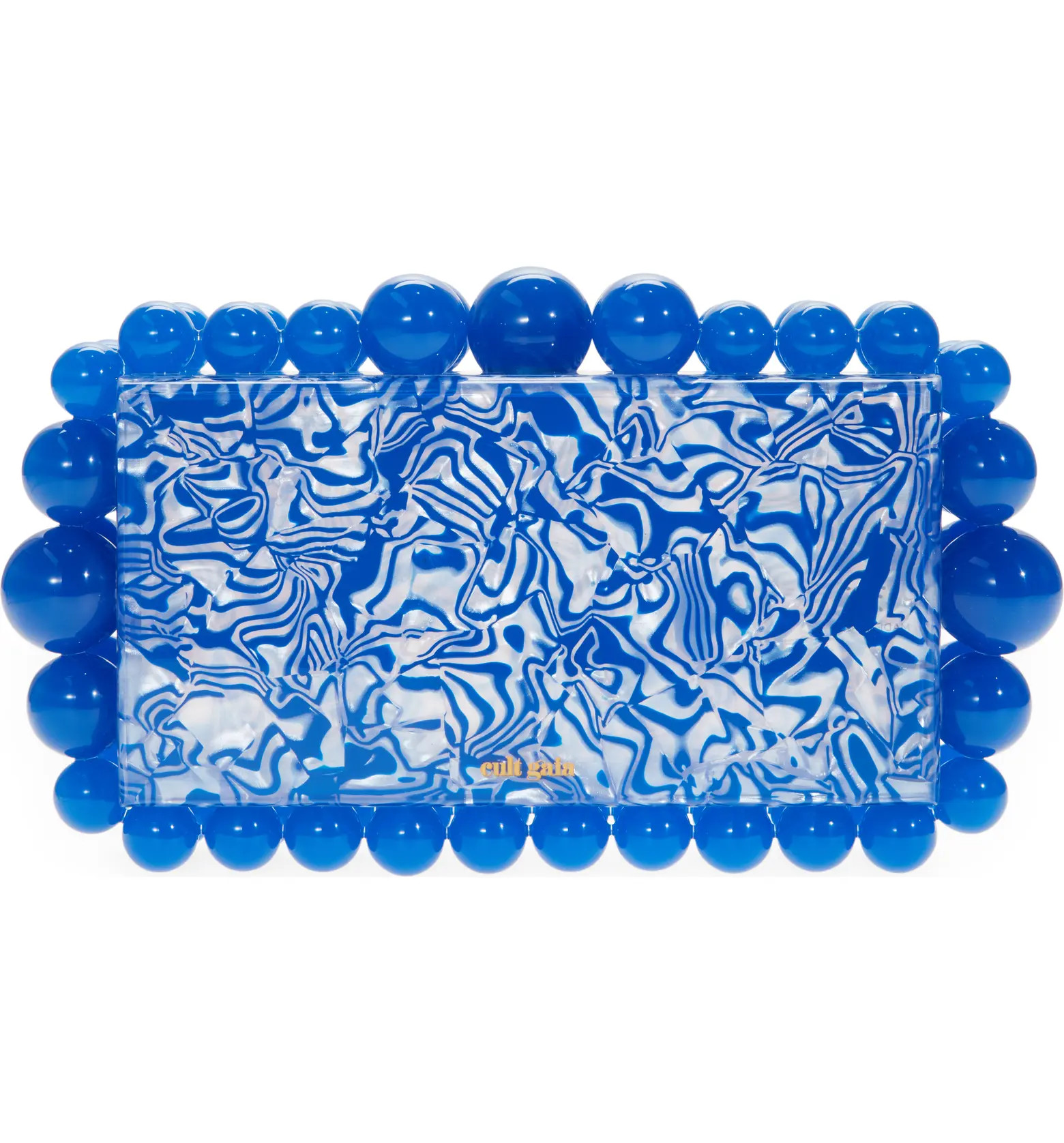 Eos Beaded Acrylic Box Clutch | Nordstrom