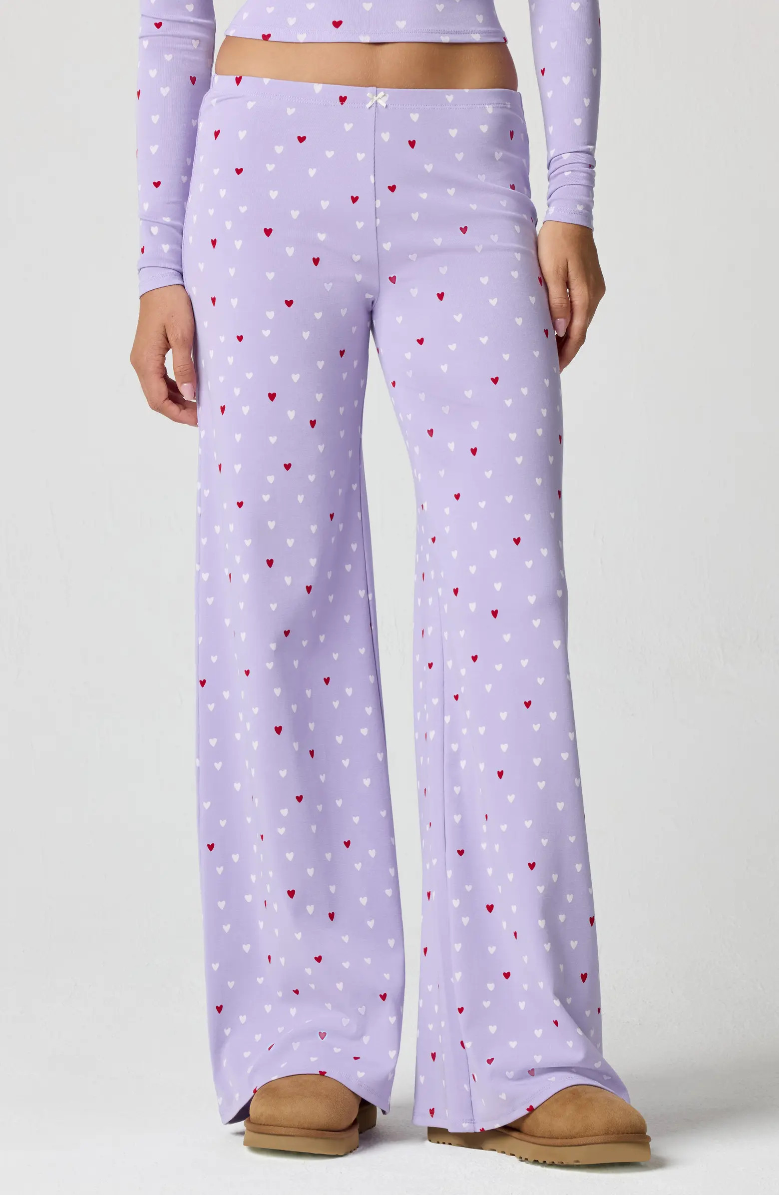 Florence by Mills Rib Print Pants | Nordstrom | Nordstrom