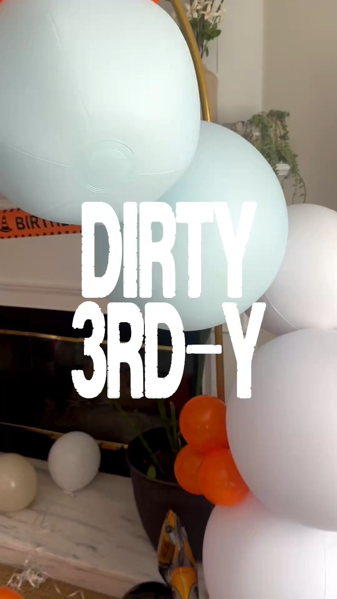 3rd birthday party theme for the construction / dirt loving boy: dirty THIRDy

#LTKmomlife #LTKKids