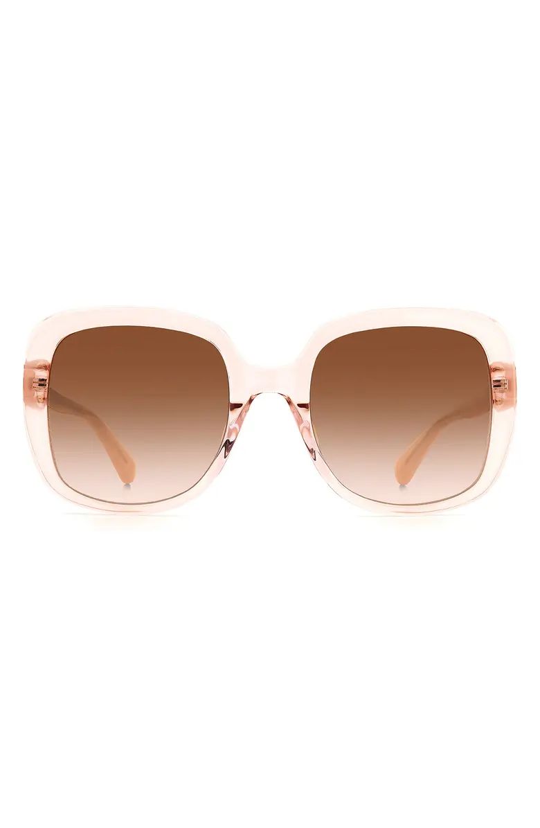 kate spade new york wenonags 56mm square sunglasses | Nordstrom | Nordstrom