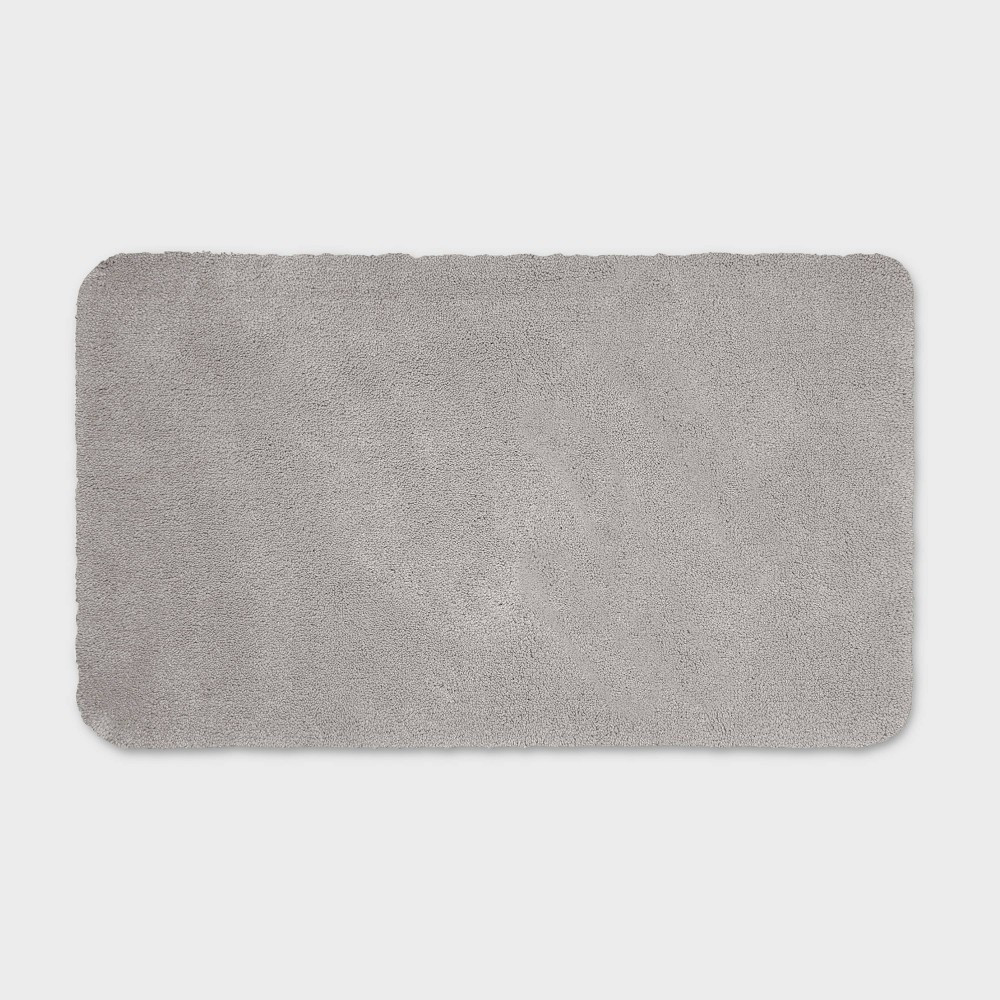 20""x34"" Performance Nylon Bath Rug Gray - Threshold | Target