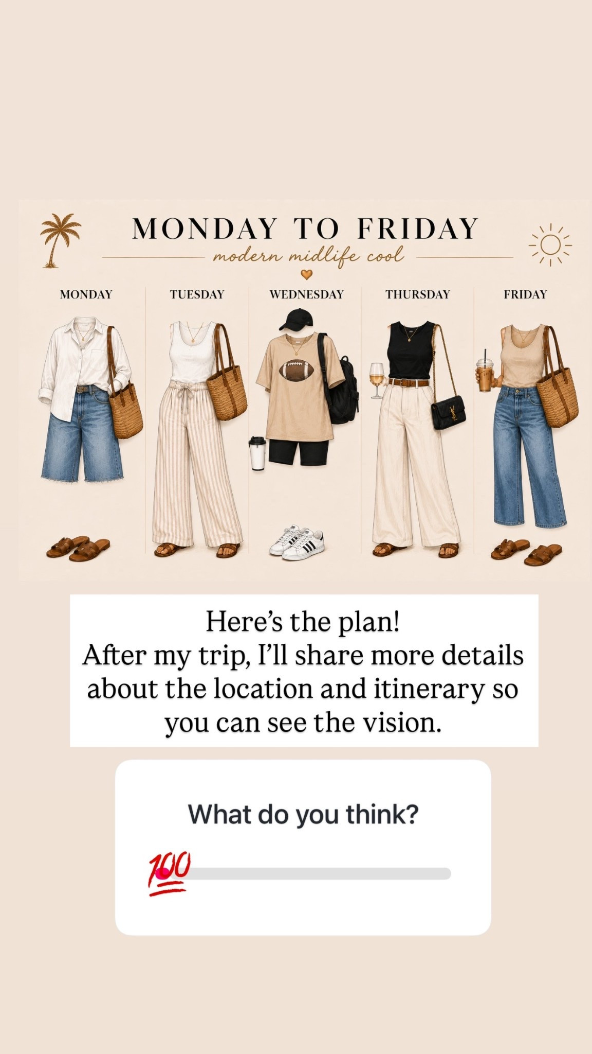 Here’s the plan!
After my trip, I’ll share more details about the location and itinerary so you can see the vision.