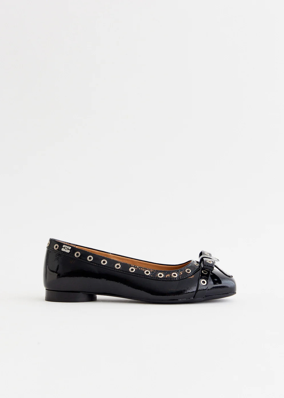 Eyelets Bow Ballerinas | Incu