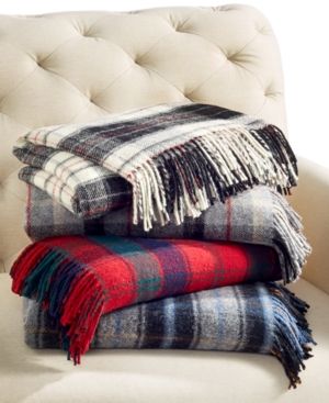 Pendleton Blankets, Wool Fringe Motor Robe Throw Bedding | Macys (US)