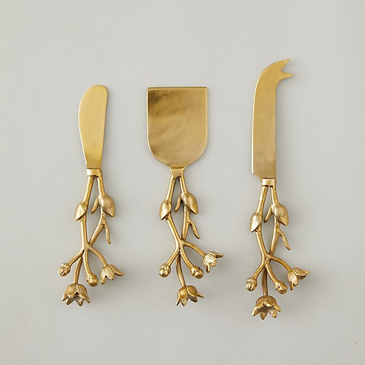 Floral Cheese Knife Set | Terrain