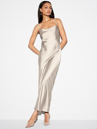 The Occasion by Old Navy Satin Cowl Maxi Dress | Old Navy (US)