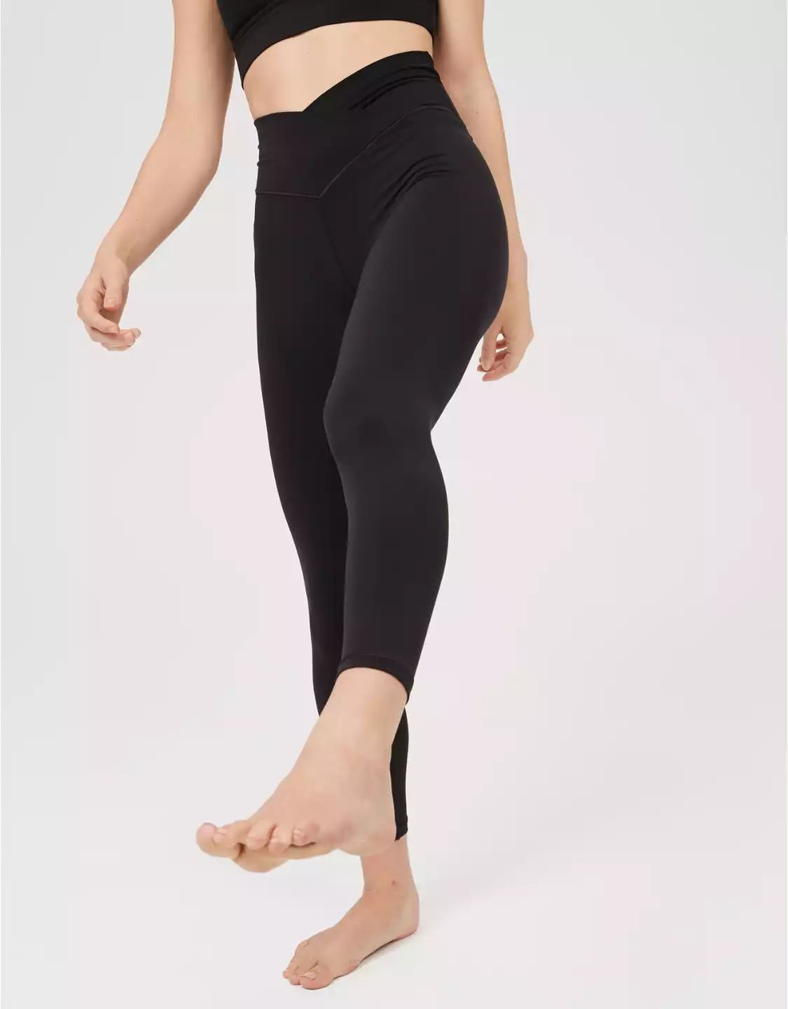 OFFLINE Real Me High Waisted Crossover Legging | American Eagle Outfitters (US & CA)