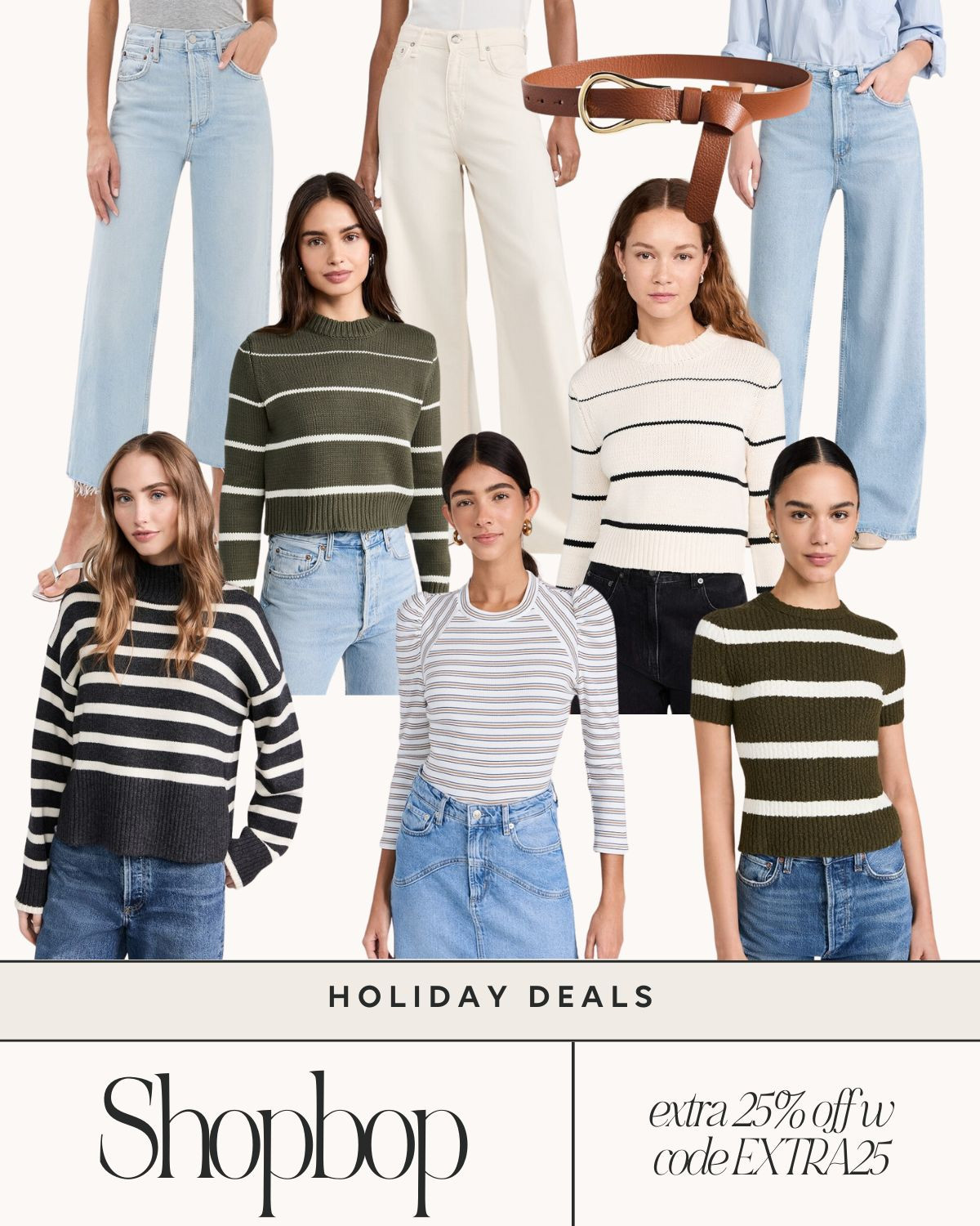 Take an extra 25% off sale styles on Shopbop! 

 

#LTKHoliday #LTKSaleAlert #LTKStyleTip