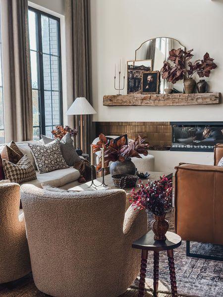 Cozy fall living room vibes! I’m really loving how this space came together. It’s warm, cozy and full of some of my favorite things! 

#LTKSeasonal #LTKstyletip #LTKhome