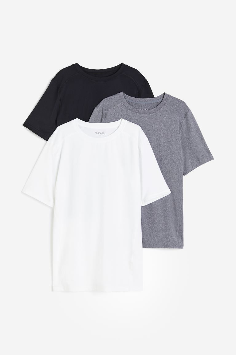 3-pack DryMove™ Sports Shirts | H&M (US + CA)