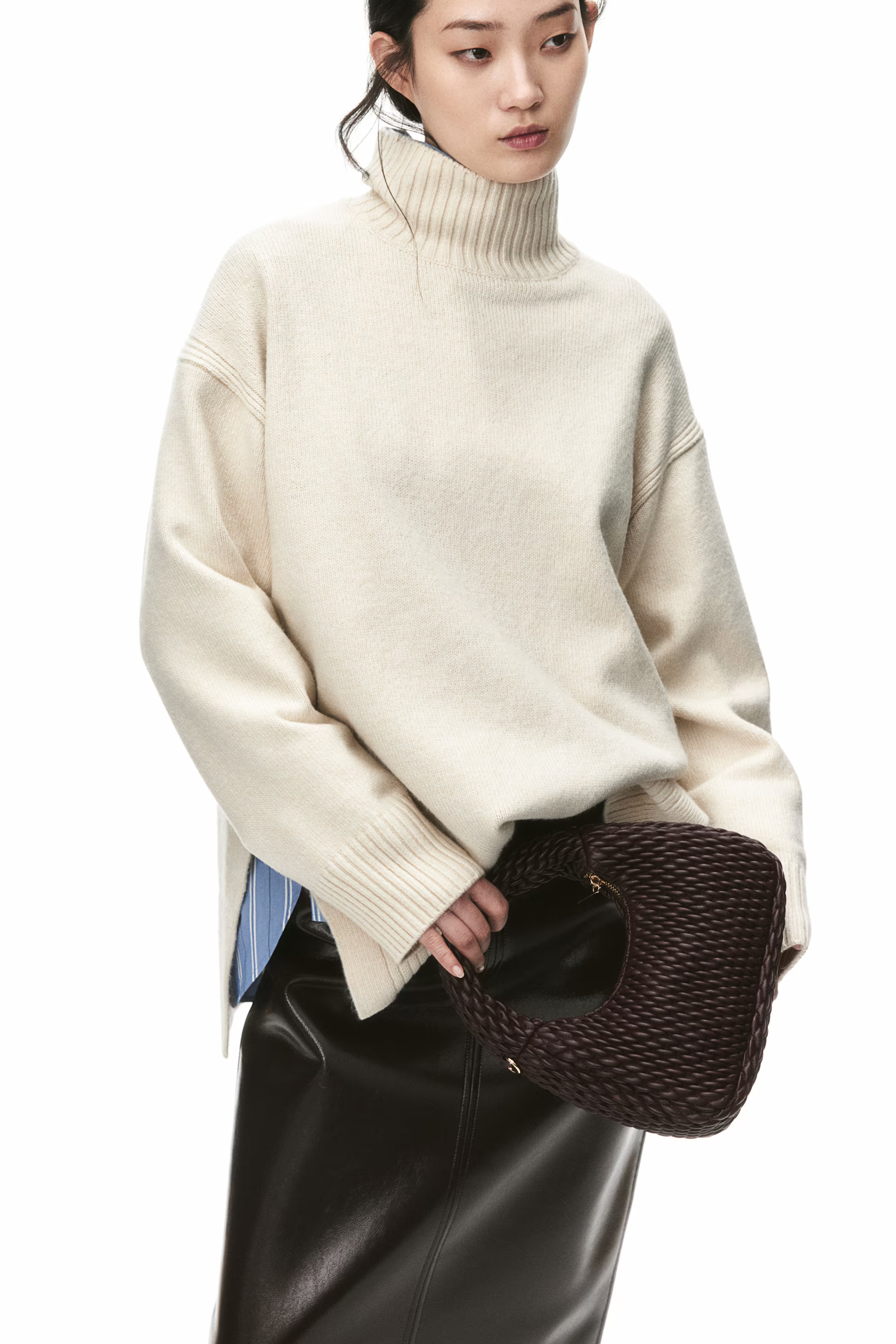 Oversized Turtleneck Sweater | H&M (US + CA)