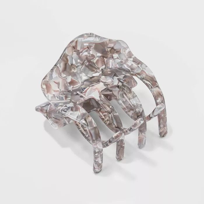 Flecked Lucite Claw Clip - A New Day™ | Target