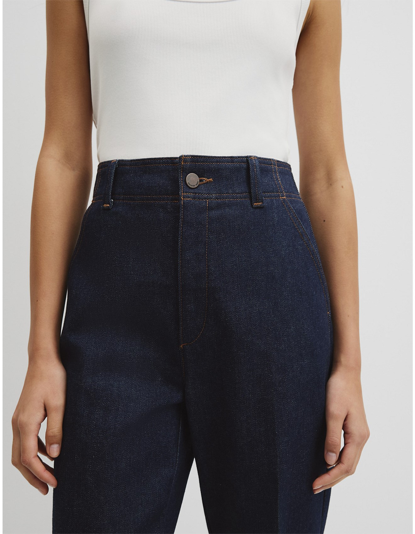 Refined High Rise Slim Jean | David Jones (Australia & New Zealand)