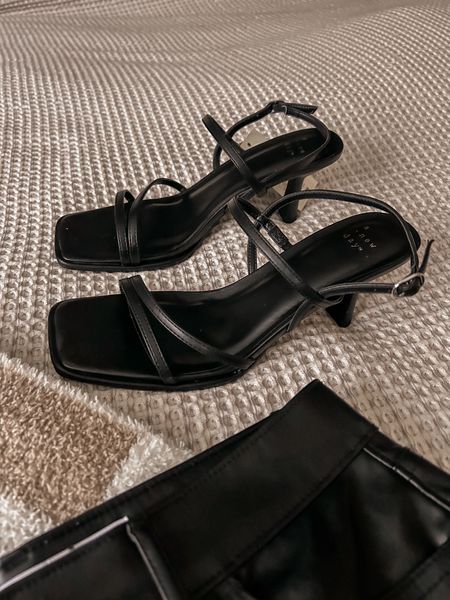 Minimal black heels, Abercrombie lookalike from Target “A New Day” brand 

#LTKSpringSale #LTKsalealert #LTKshoecrush