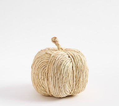 Eclectic Woven Pumpkin | Pottery Barn (US)