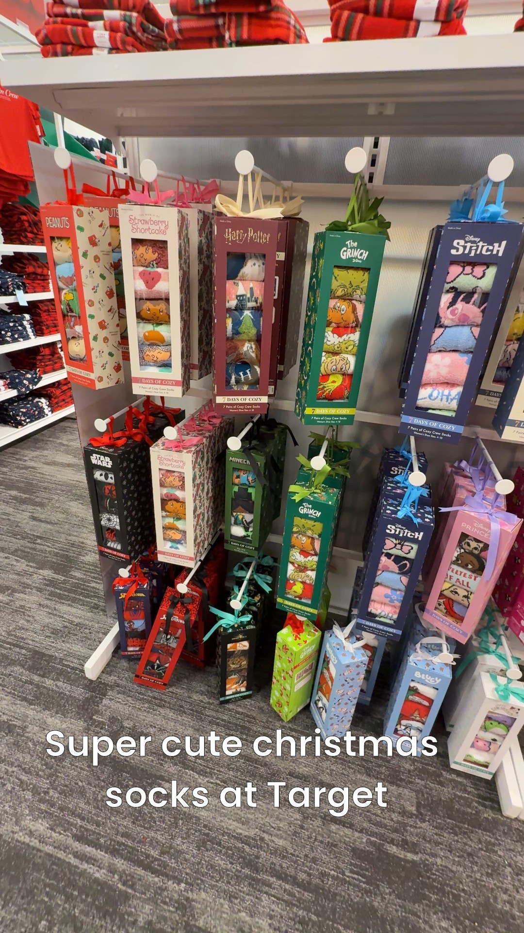 These are some adorable socks for Christmas. Perfect for stocking stuffers or to wear all December!! These are the 7 days of cozy socks at Target  

#LTKFindsUnder50 #LTKselfcare #LTKStyleTip