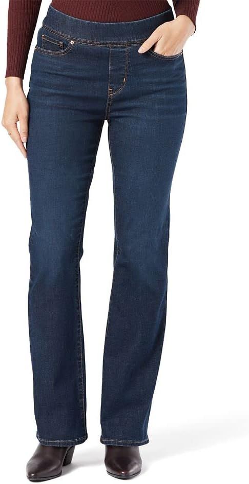 Signature by Levi Strauss & Co. Gold Women's Totally Shaping Pull-on Bootcut (Also Available in P... | Amazon (US)