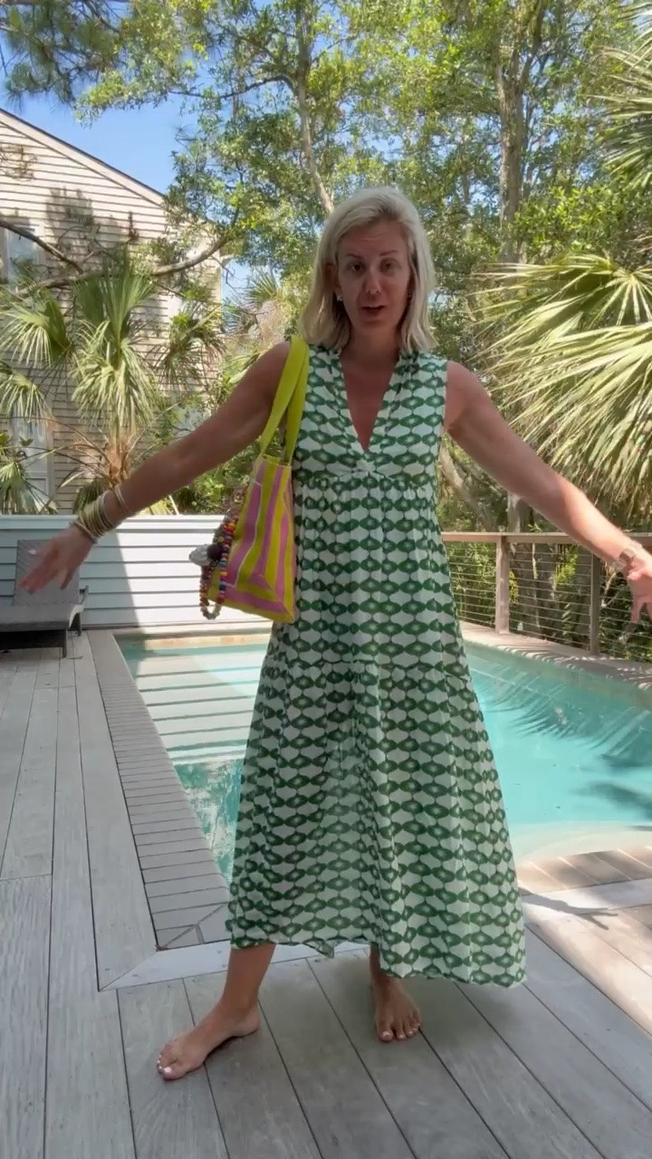 Swim suit perfection! Love the support this suit gives, great booty coverage and cute lemon design! Cute little anthro coverup. Lightweight bag with stripes! Suit - size small, Coverup XS!

#LTKSwim #LTKSeasonal #LTKootd