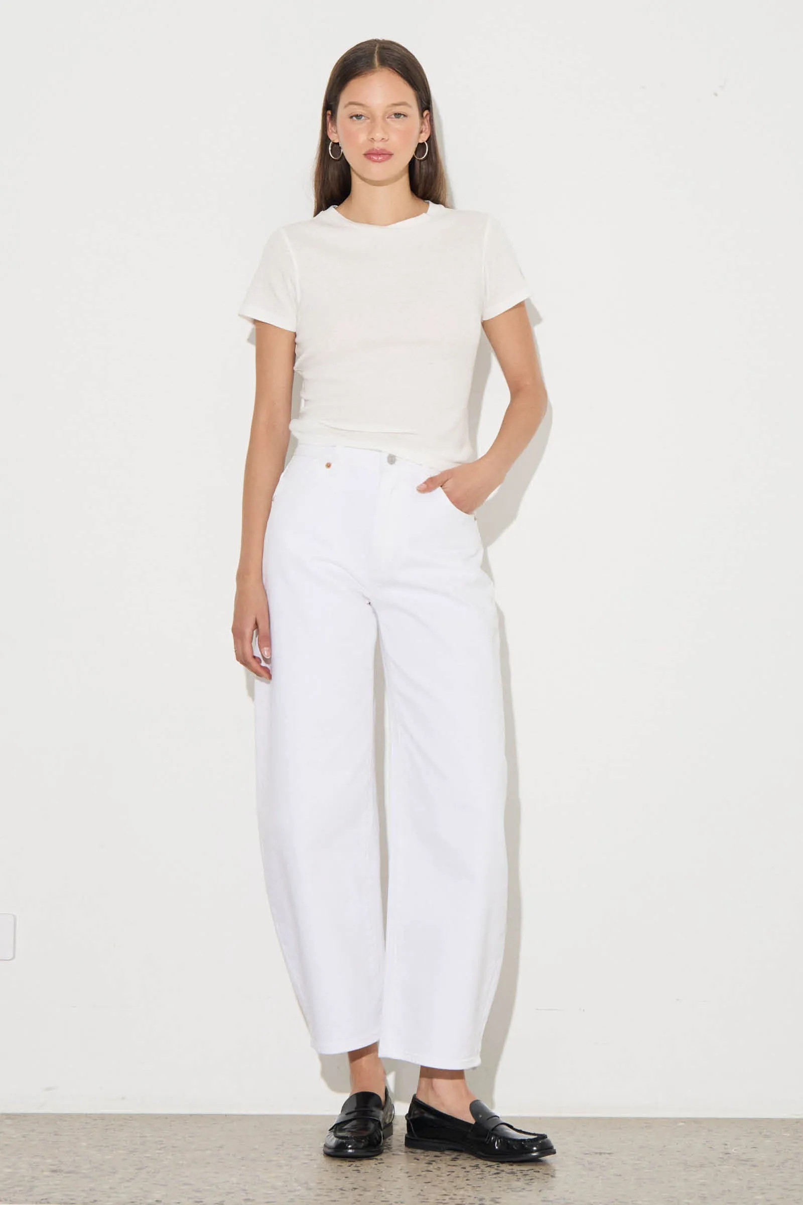 Buy Gigi Barrel - Vintage White Online | Rollas Jeans | Rolla's Jeans US/CAN