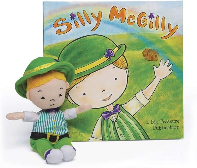 Silly McGilly, St Patrick's Day, st patricks day, fun childrens book leprechaun tricks,family toy... | Amazon (US)