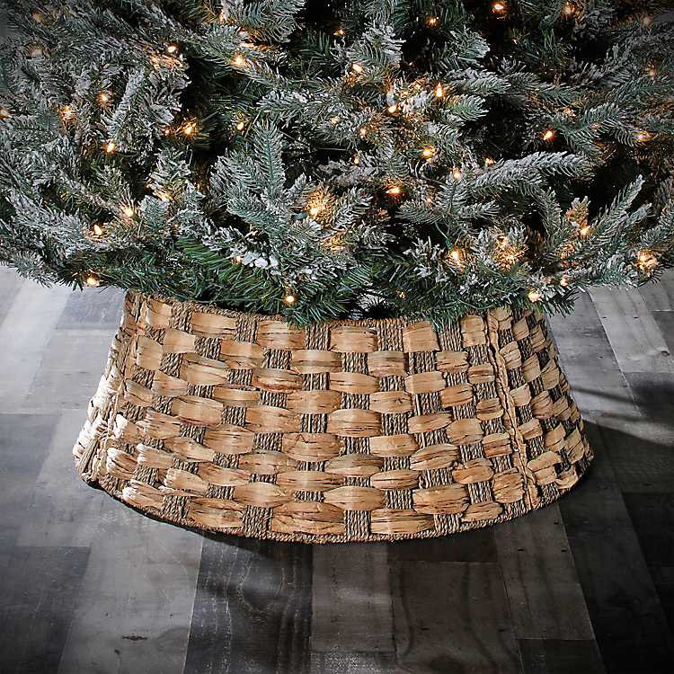 Natural Woven Tree Collar | Kirklands