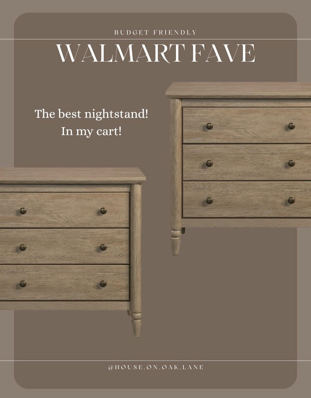 Walmart Favorite Nightstands 

#WalmartPartner #walmartfinds #walmarthome #walmartdecor #walmartinspo #affordablehomedecor #homedecorfinds #neutralhomedecor #homeinspo #interiordecor earns commission (affiliate)

#LTKSeasonal #LTKHome #LTKHoliday