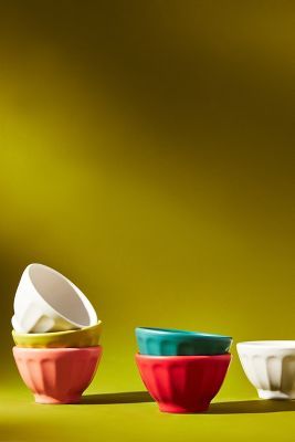 Mini Matte Latte Bowls, Set of 6 | Anthropologie (US)