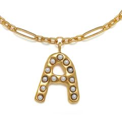 Pearl Initial Necklace | Sequin