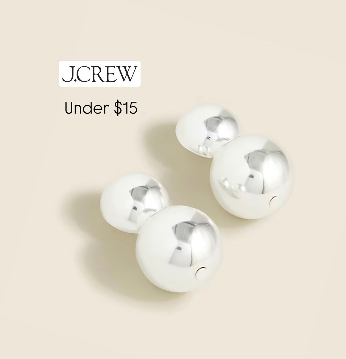 J.Crew ~ Metallic ball earrings









dress up or down | love these earrings | have the gold ones too | vacation outfit | date night




#LTKOver40 #LTKParties #LTKStyleTip