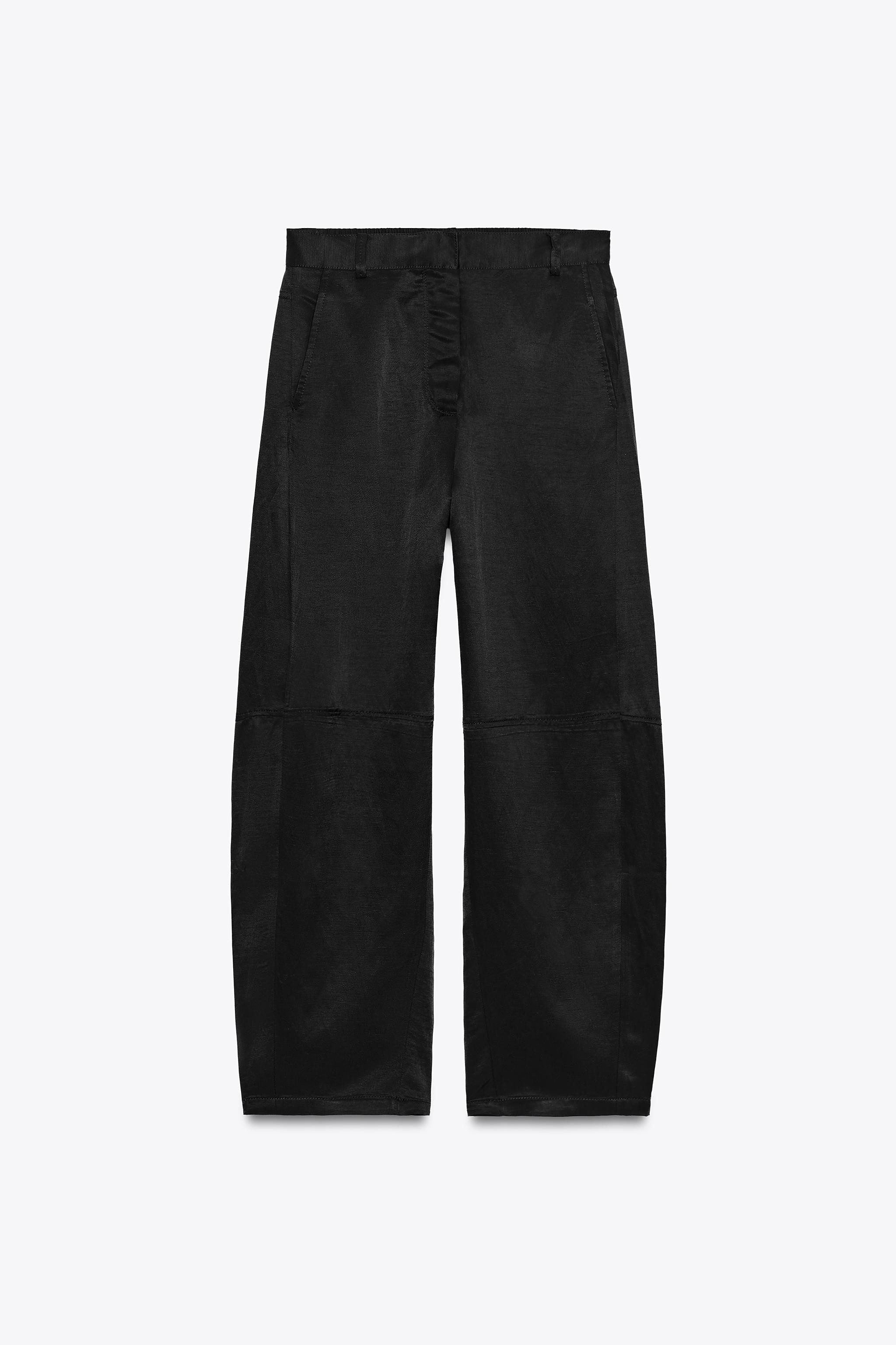 ZW COLLECTION LOOSE-FITTING TROUSERS | Zara UK