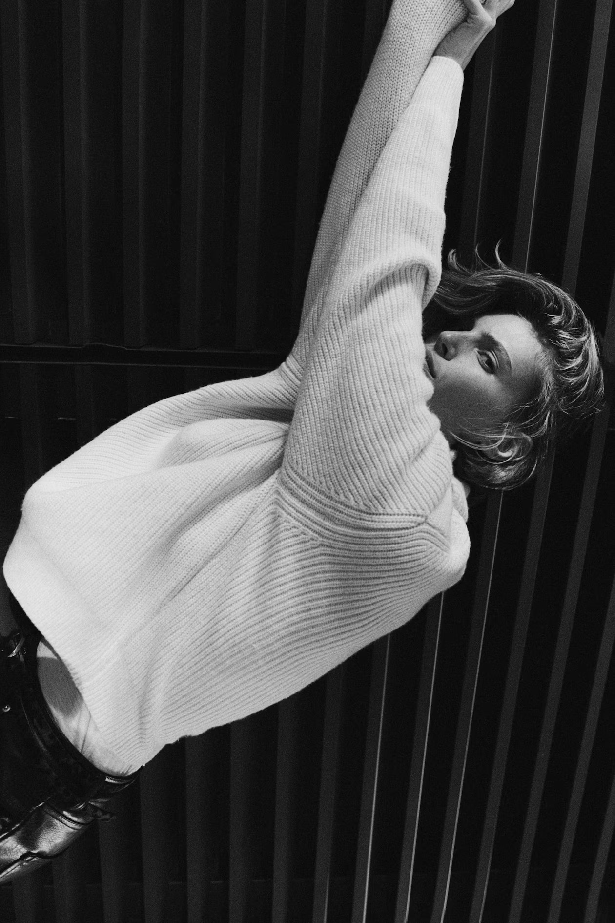 Rib-Knit Turtleneck Sweater | H&M (US + CA)