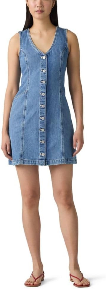 Levi's Womens Vianna Vest Dress (Also Available in Plus) | Amazon (US)