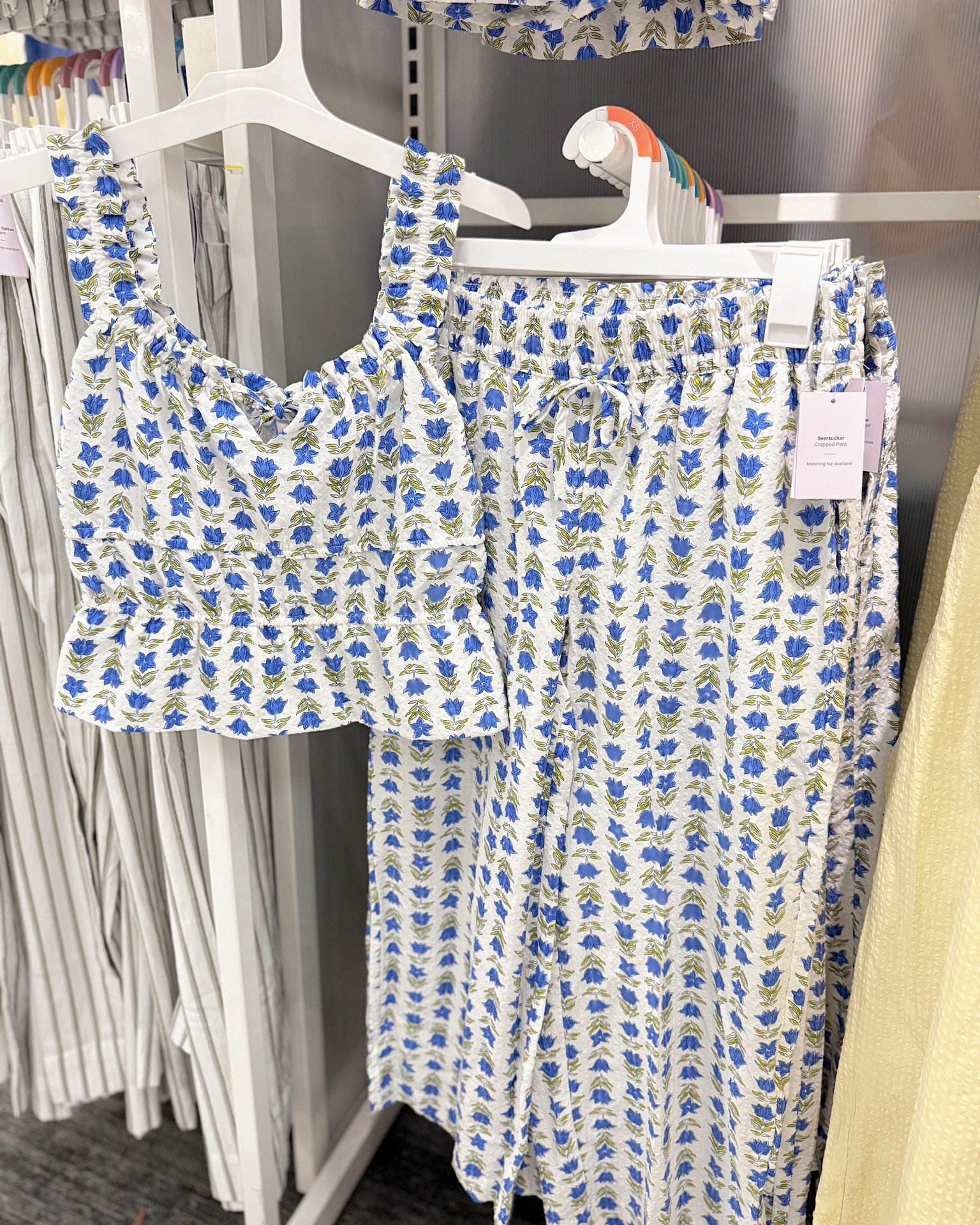 How adorable are these seersucker pajama/lounge sets from Target?! 😍 Available in 3 different colors 🤍 I love the ruffle top! Sooo cute! 

Spring Style, Matching Set, Lounge Set, Summer Vacay Style, Target Style

#LTKmomlife #LTKootd #LTKOver40