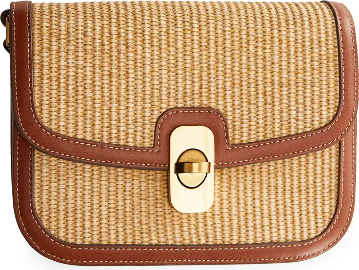 Raffia Shoulder Bag | Nordstrom