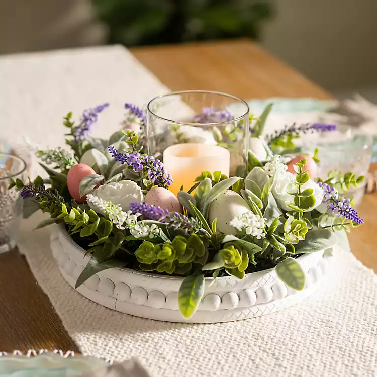 Easter Egg Ranunculus Mix Centerpiece | Kirklands