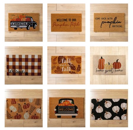 Fall doormats!  Only $9 right now with code LABORDAY. 

#LTKSeasonal #LTKhome #LTKSale