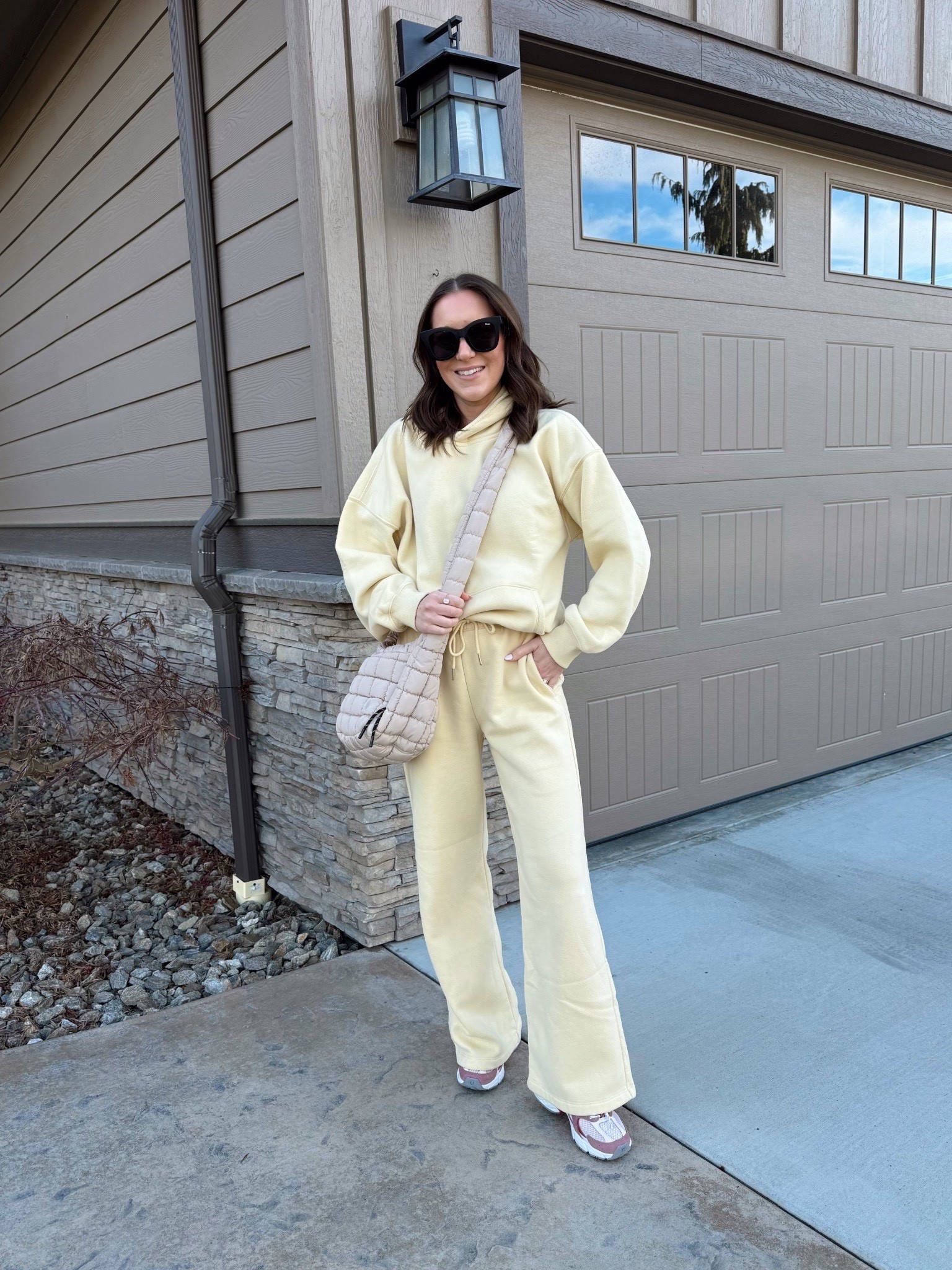 OOTD💛 I can’t stop wearing this color, so when I saw my favorite sweats in this new color, I had to grab them! They are so comfy. Wearing size small in both

Yellow set | lounge | Abercrombie style | casual style | new balance sneakers | fpmovement b
#LTKootd

#LTKootd #LTKgrwm #LTKdayinmylife