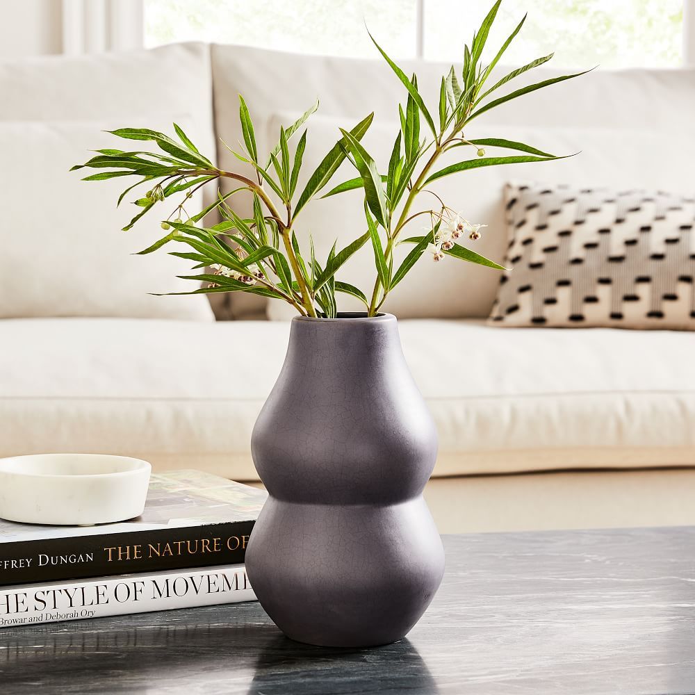 Crackle Glazed Ceramic Vases | West Elm (US)