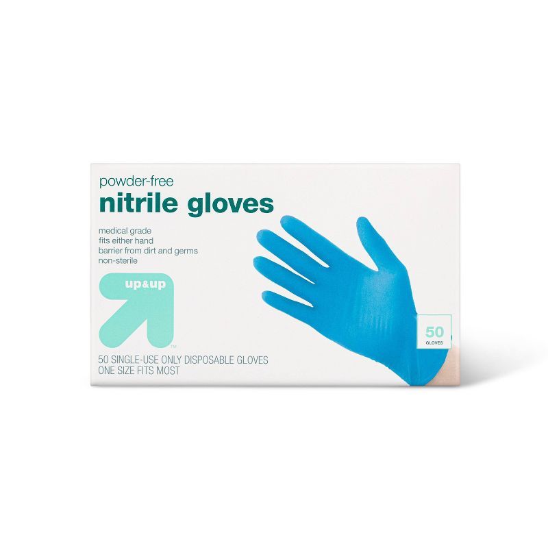 Nitrile Exam Gloves - 50ct - up & up™ | Target